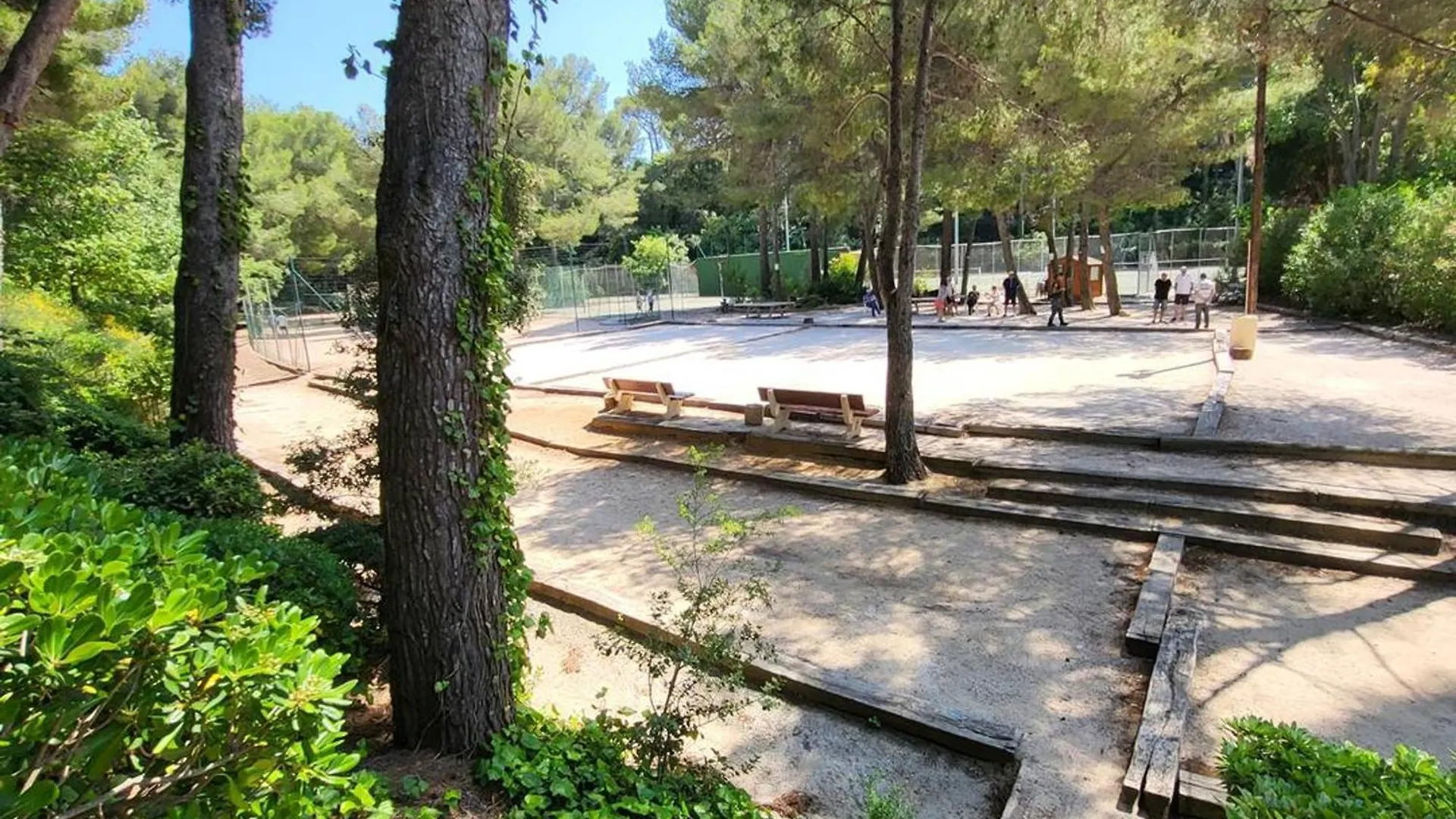 T2 A 200M Des Plages Et Commerces Avec Piscine, Tennis Et Parking Privatif - Fr-1-316-293 Six-Fours-les-Plages Apartamento